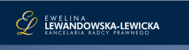 Ewelina Lewandowska-Lewicka Kancelaria Radcy Prawnego Rzeszów